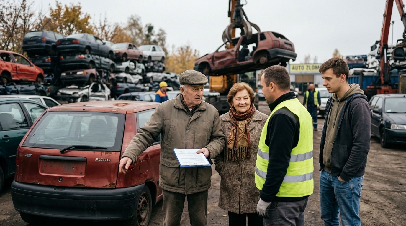 Kto może skorzystać z dofinansowania za złomowanie?